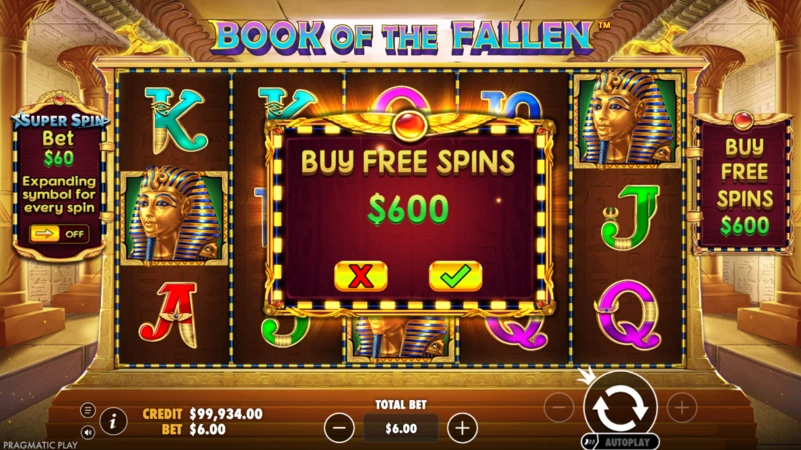 Boook of the Fallen Slot Compra de Recurso
