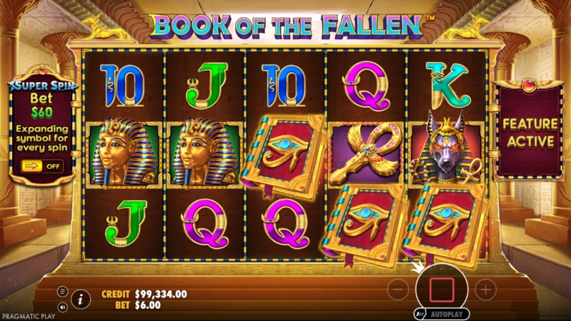 Boook of the Fallen Slot Scatters