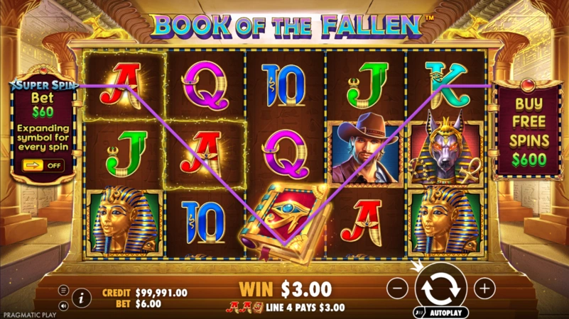 Boook of the Fallen Online Slot